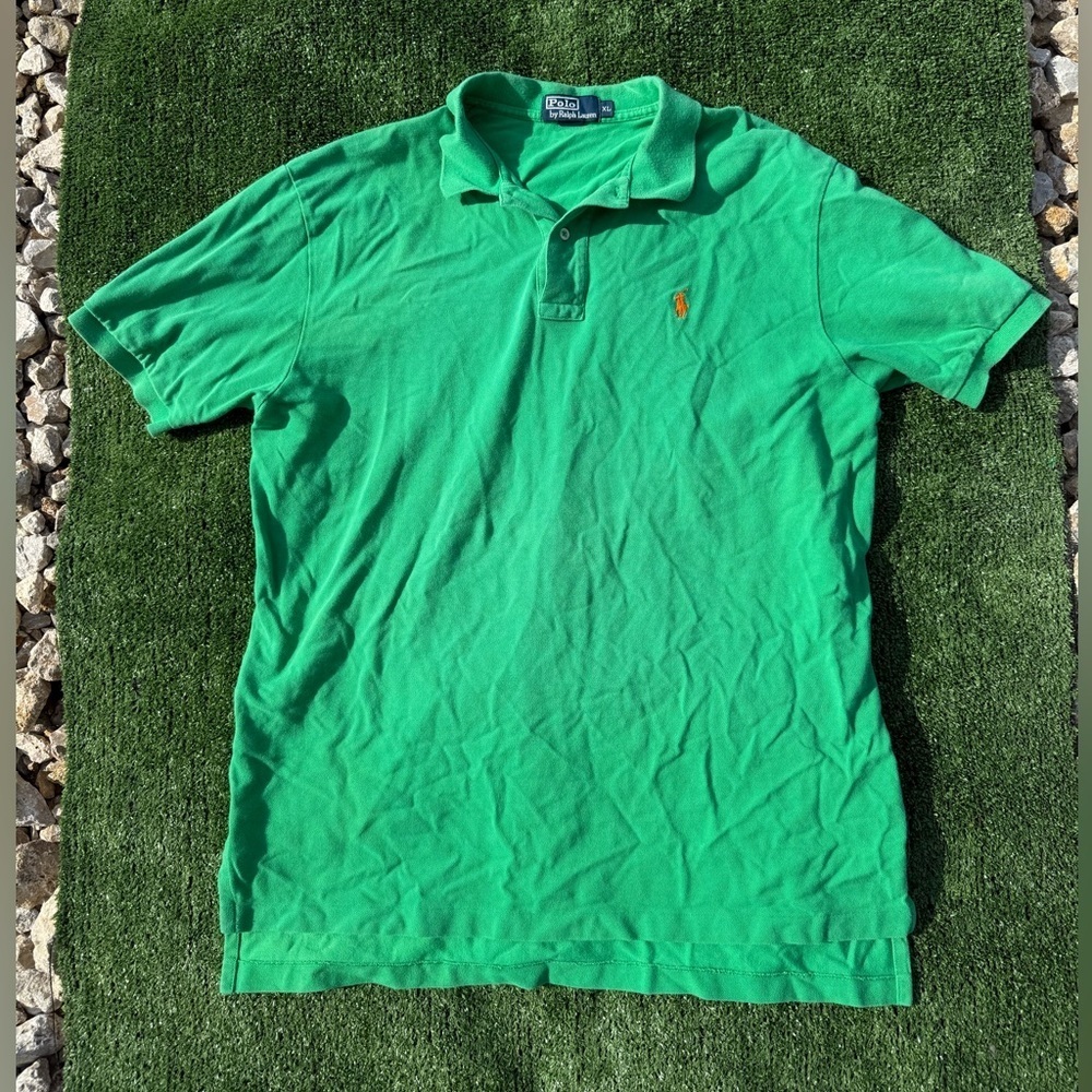 Green Polo by Ralph Lauren Men's Shirt Size XL